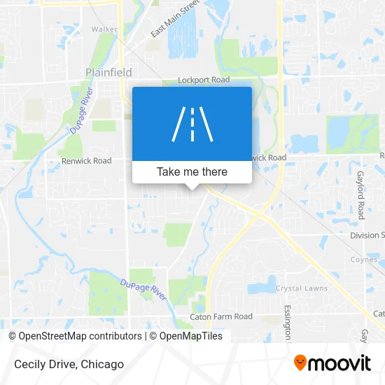 Cecily Drive map