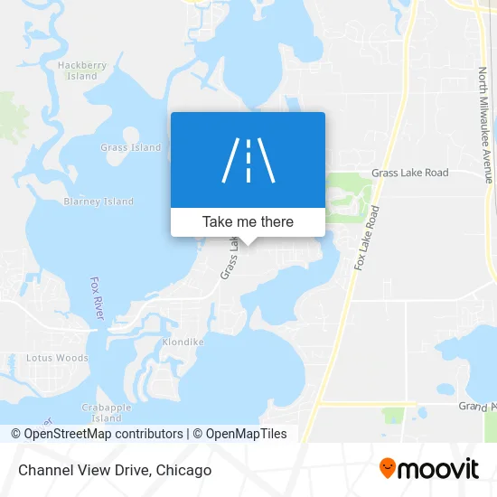 Channel View Drive map