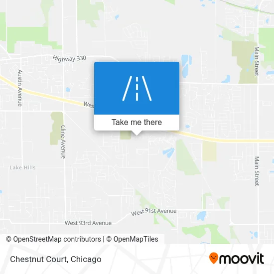 Chestnut Court map