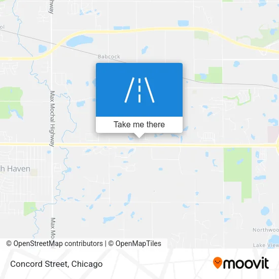 Concord Street map