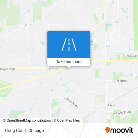 Craig Court map