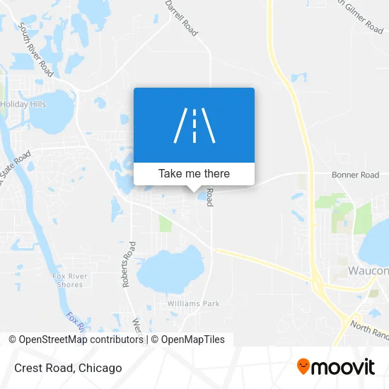 Crest Road map