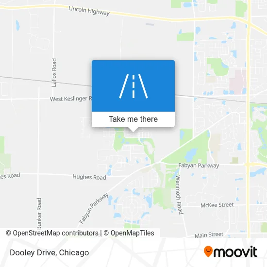Dooley Drive map