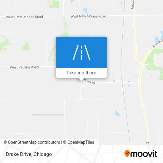 Drake Drive map