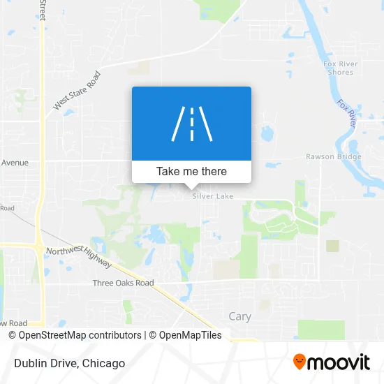 Dublin Drive map