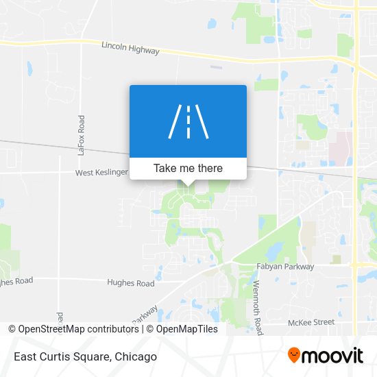 Mapa de East Curtis Square