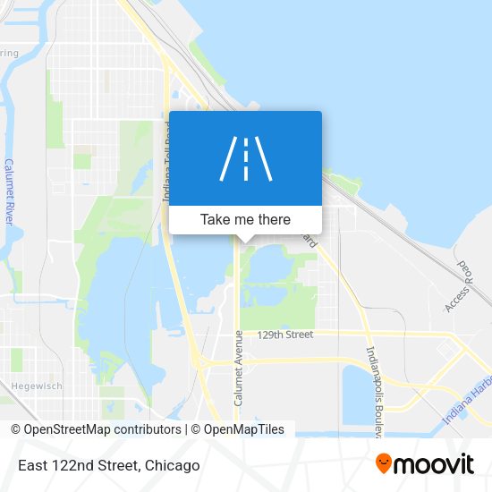 Mapa de East 122nd Street