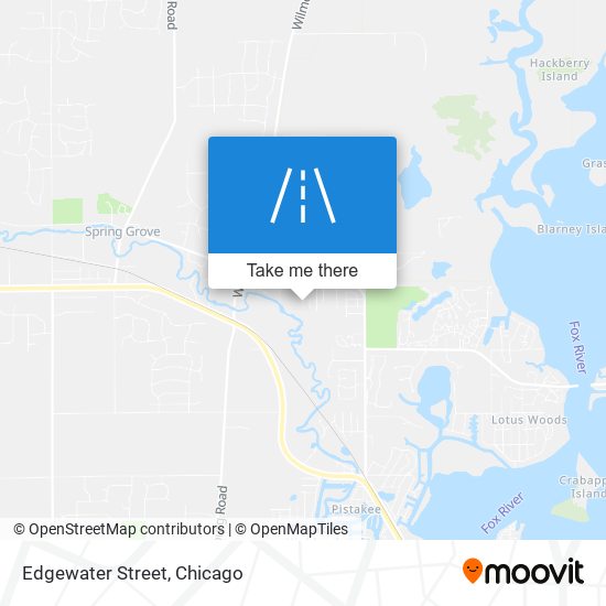Mapa de Edgewater Street