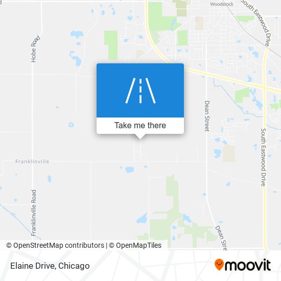 Elaine Drive map