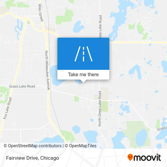 Fairview Drive map