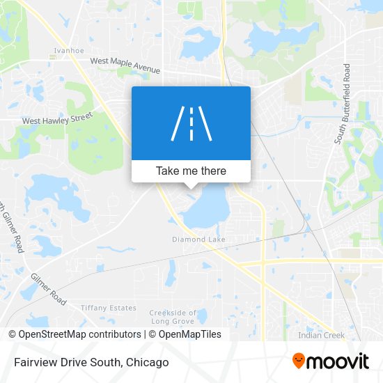 Mapa de Fairview Drive South