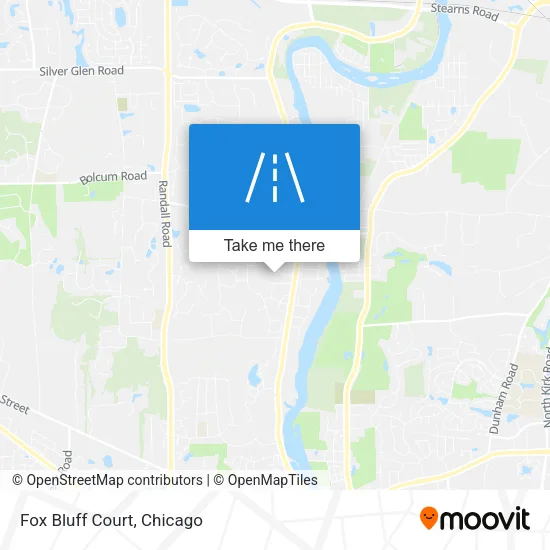 Fox Bluff Court map