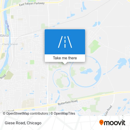 Mapa de Giese Road