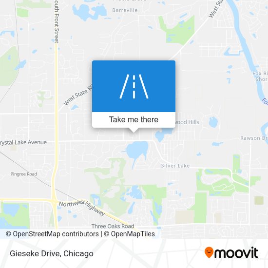 Mapa de Gieseke Drive