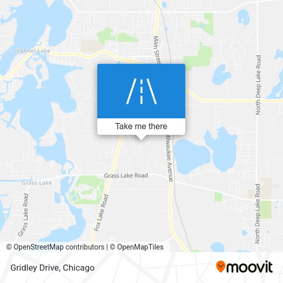 Gridley Drive map