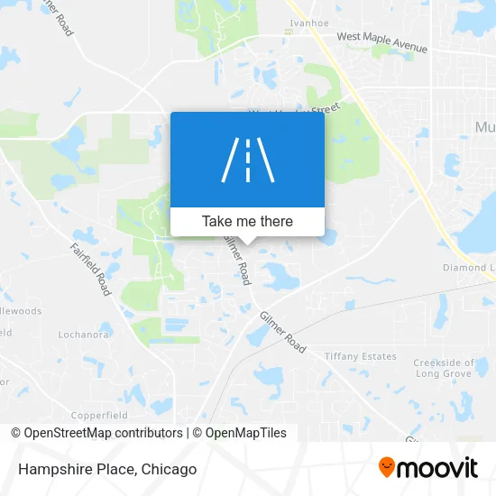 Mapa de Hampshire Place