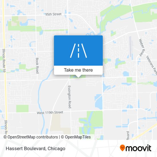 Mapa de Hassert Boulevard