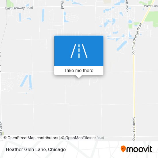 Heather Glen Lane map