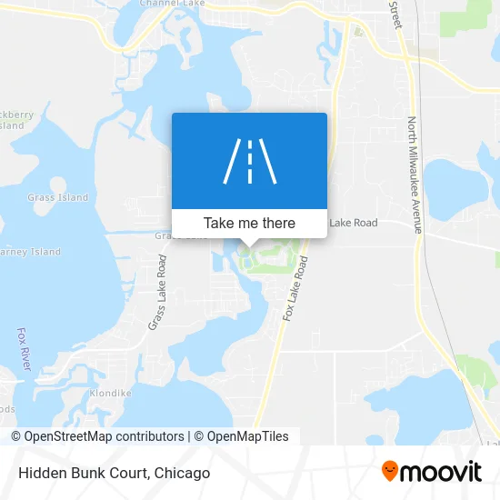 Hidden Bunk Court map