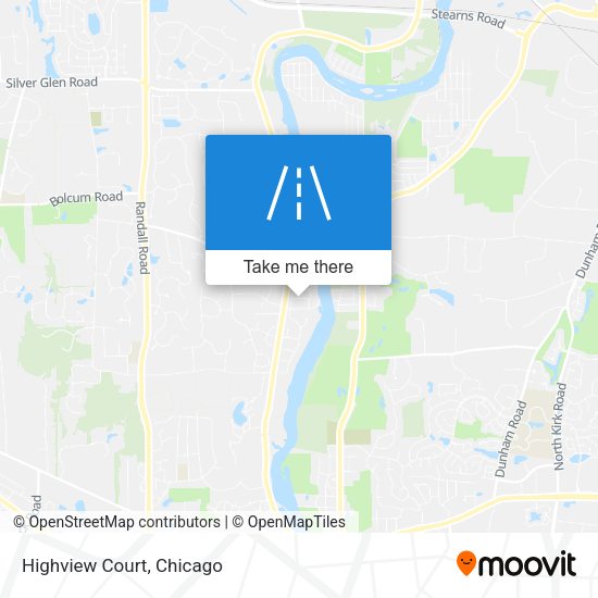 Mapa de Highview Court