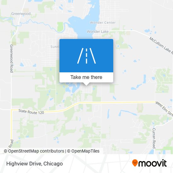 Highview Drive map