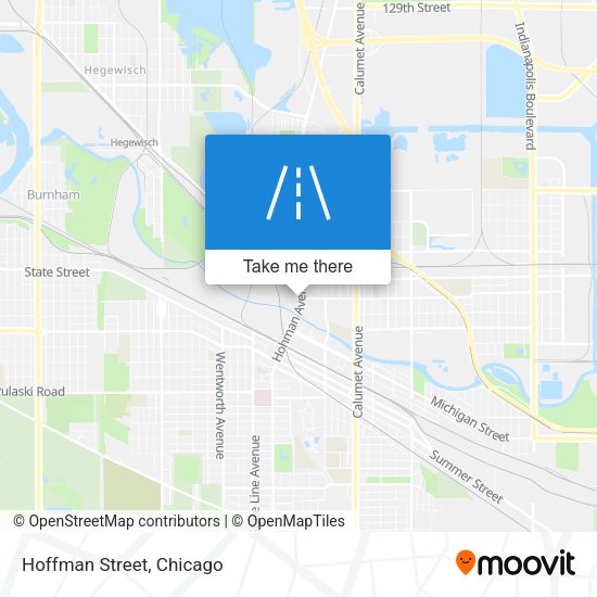 Hoffman Street map