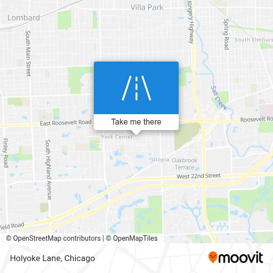 Holyoke Lane map