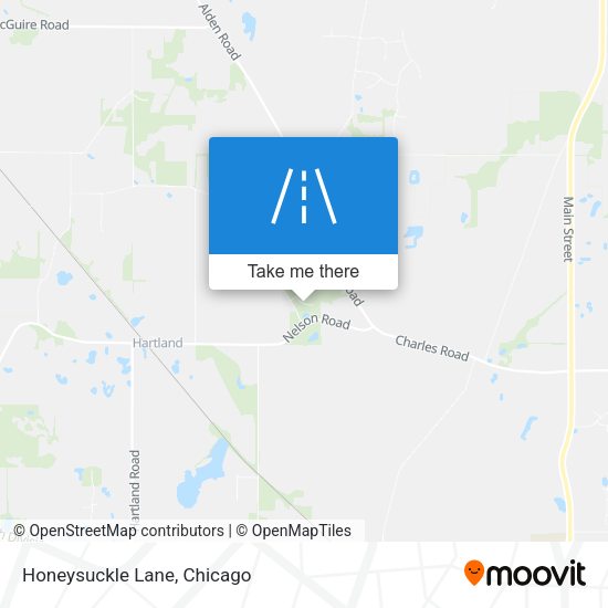Mapa de Honeysuckle Lane
