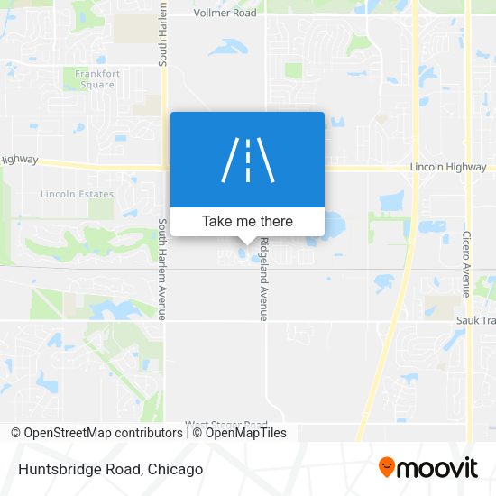 Mapa de Huntsbridge Road