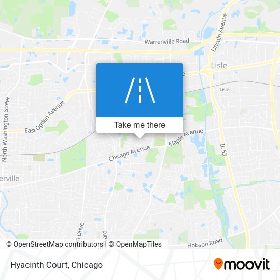 Mapa de Hyacinth Court