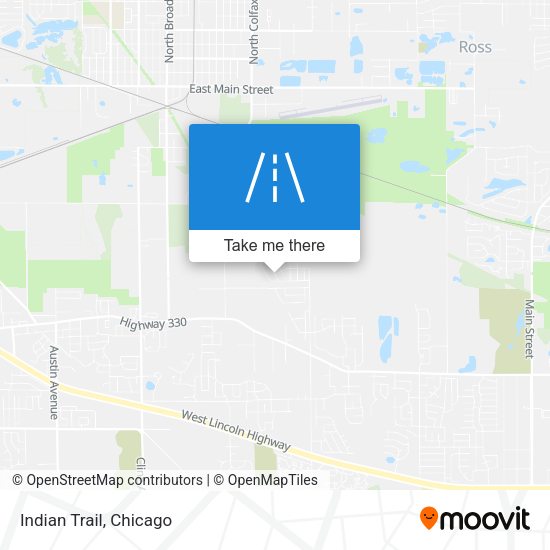 Indian Trail map