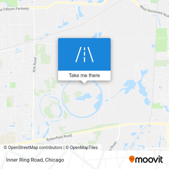 Mapa de Inner Ring Road