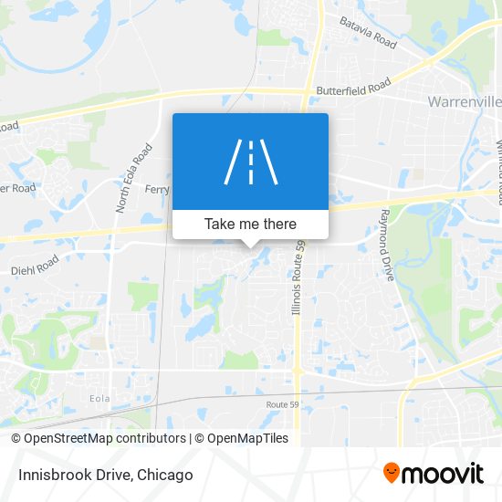 Innisbrook Drive map