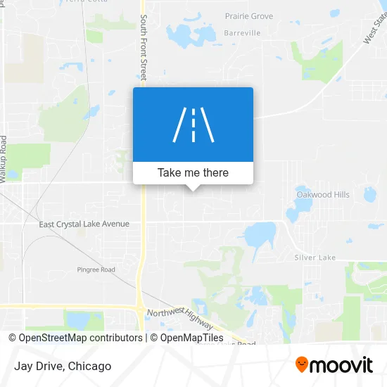 Jay Drive map