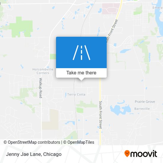 Mapa de Jenny Jae Lane