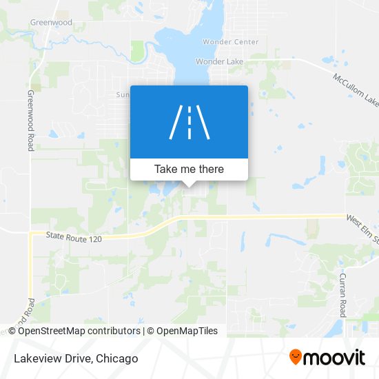 Lakeview Drive map