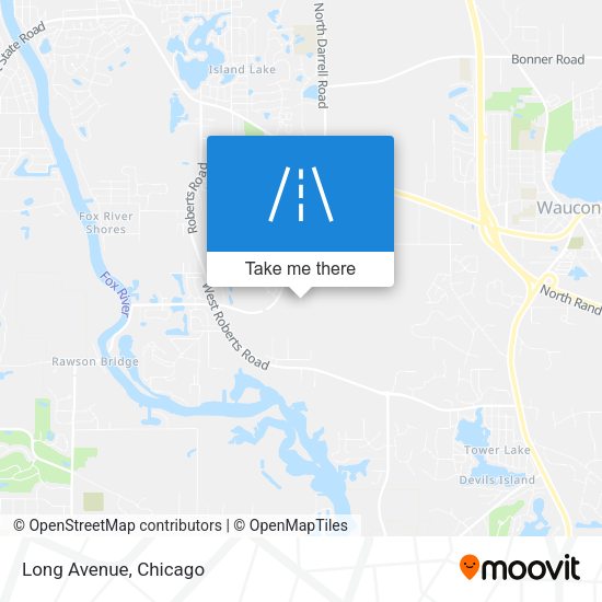 Mapa de Long Avenue