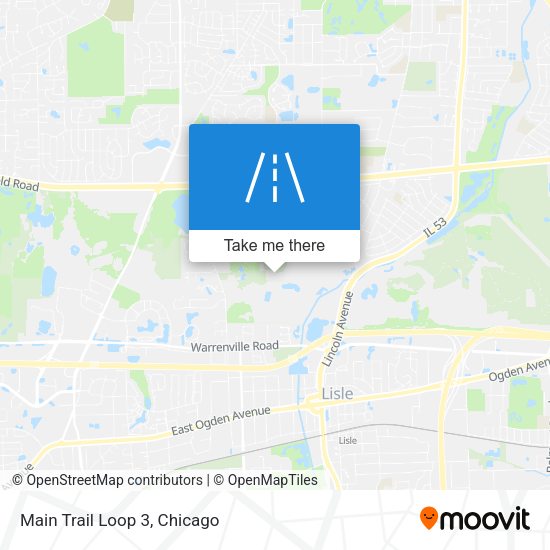 Mapa de Main Trail Loop 3