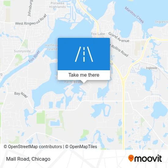 Mall Road map