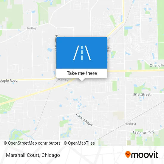 Marshall Court map