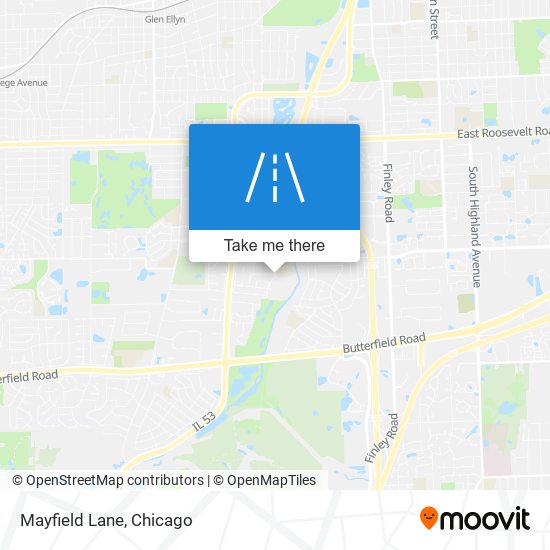 Mapa de Mayfield Lane