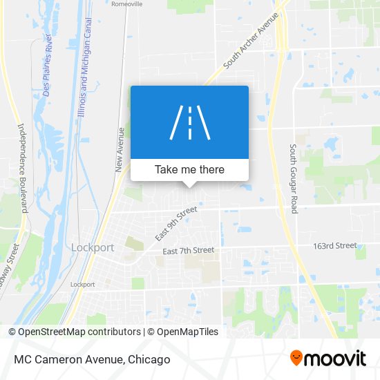 Mapa de MC Cameron Avenue