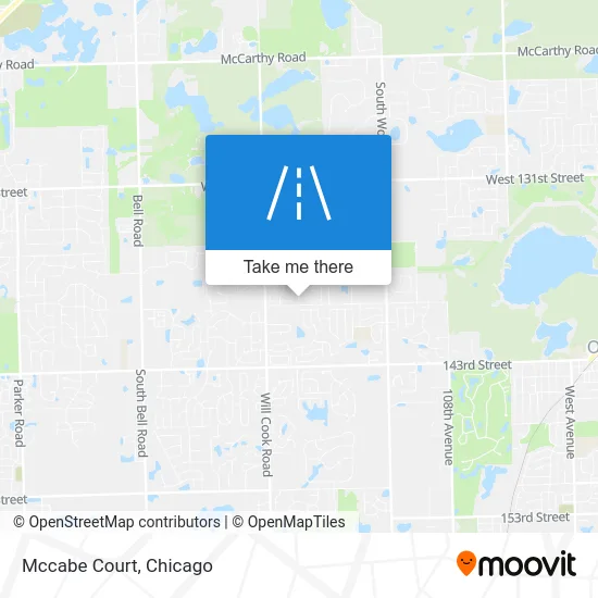 Mccabe Court map
