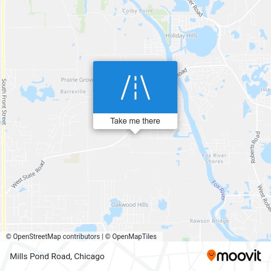 Mapa de Mills Pond Road
