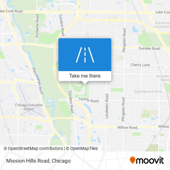 Mapa de Mission Hills Road