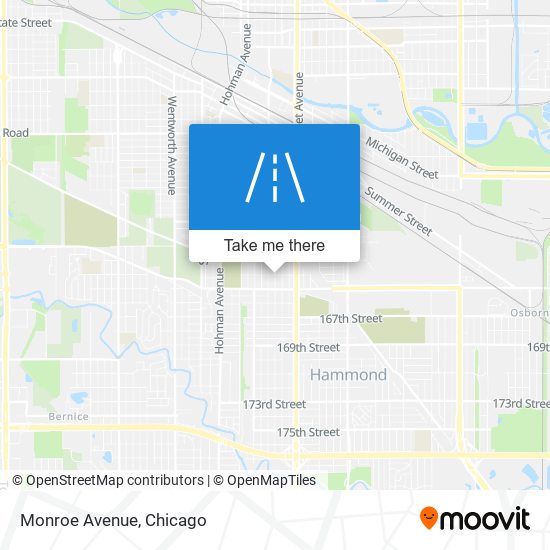 Mapa de Monroe Avenue