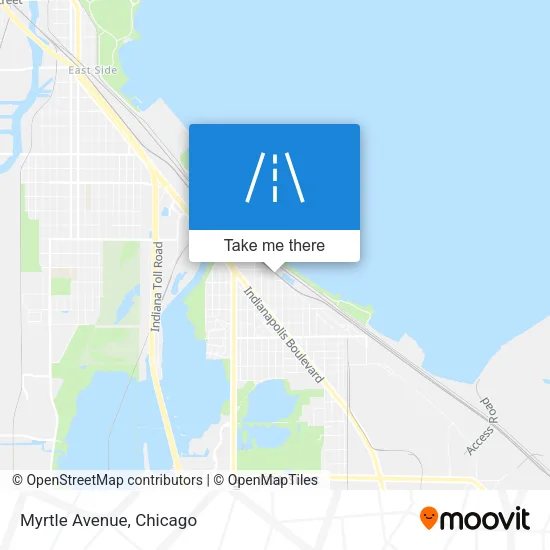 Mapa de Myrtle Avenue