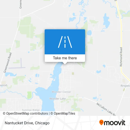 Nantucket Drive map