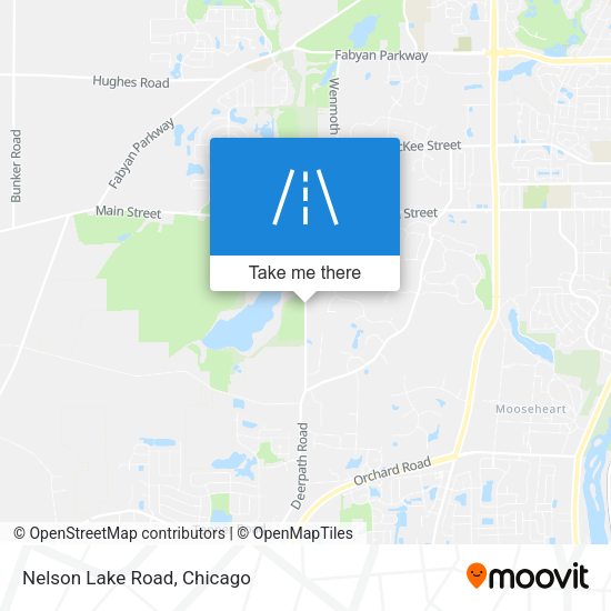 Mapa de Nelson Lake Road