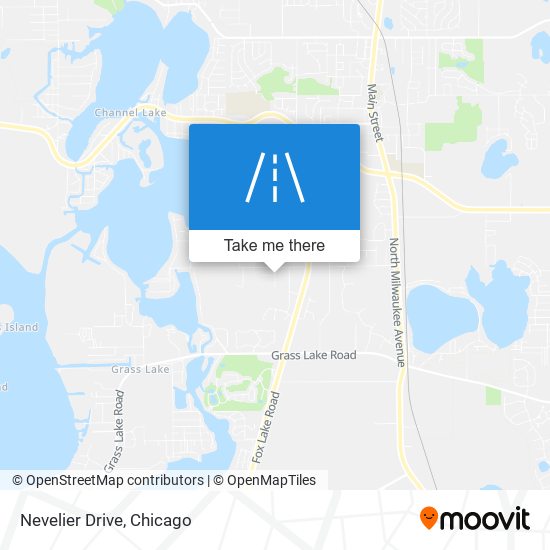 Nevelier Drive map